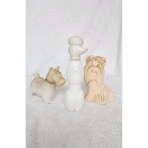 DOGS Vintage AVON LOT Of 3 Cologne/Perfume Bottles DOGS